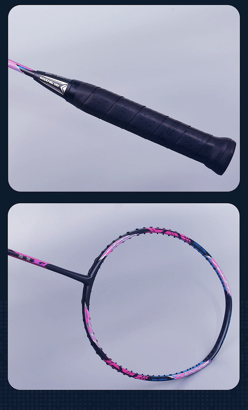 Offensive Badminton Racket With Carbon Fiber