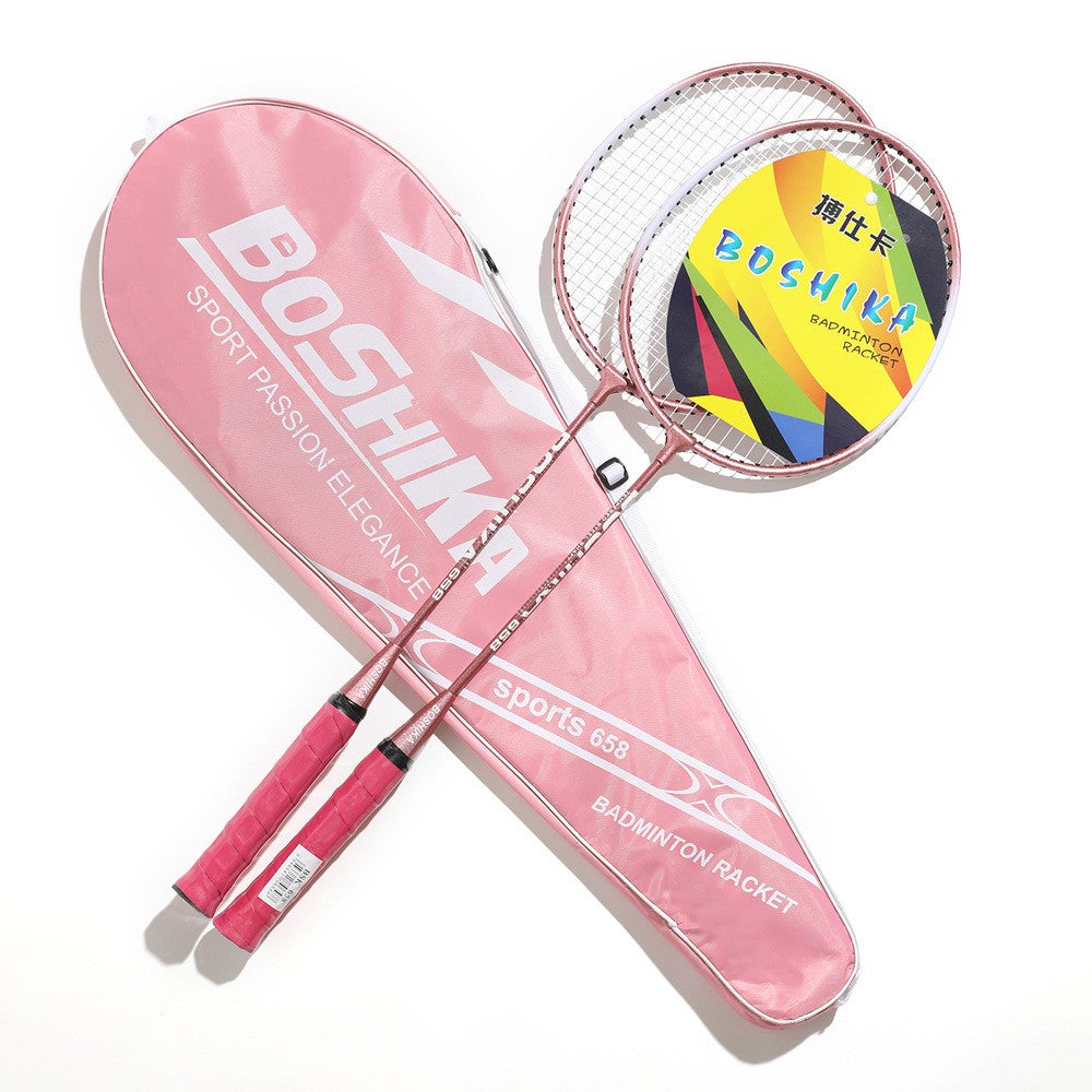 Badminton Racket Set - Iron Alloy