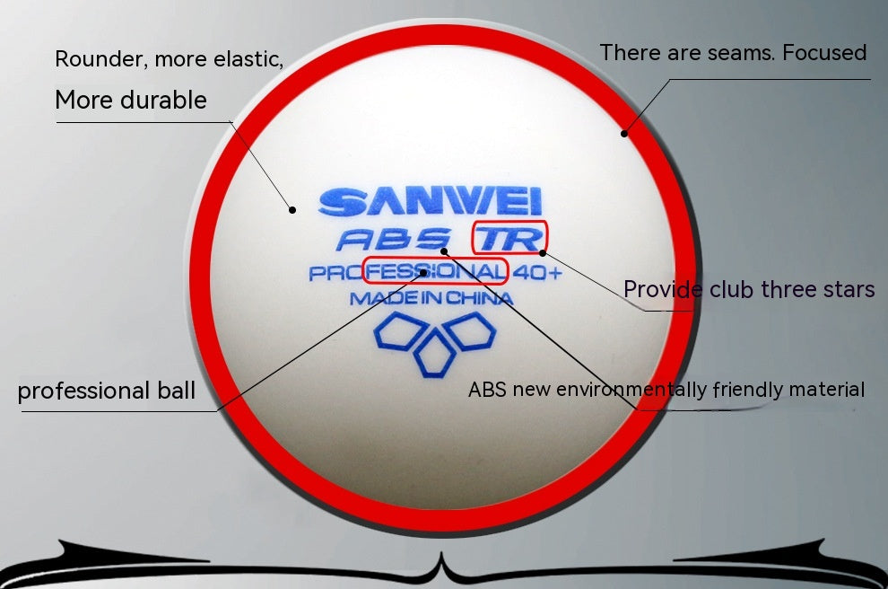 Three-dimensional Table Tennis 100 Pcs Ball