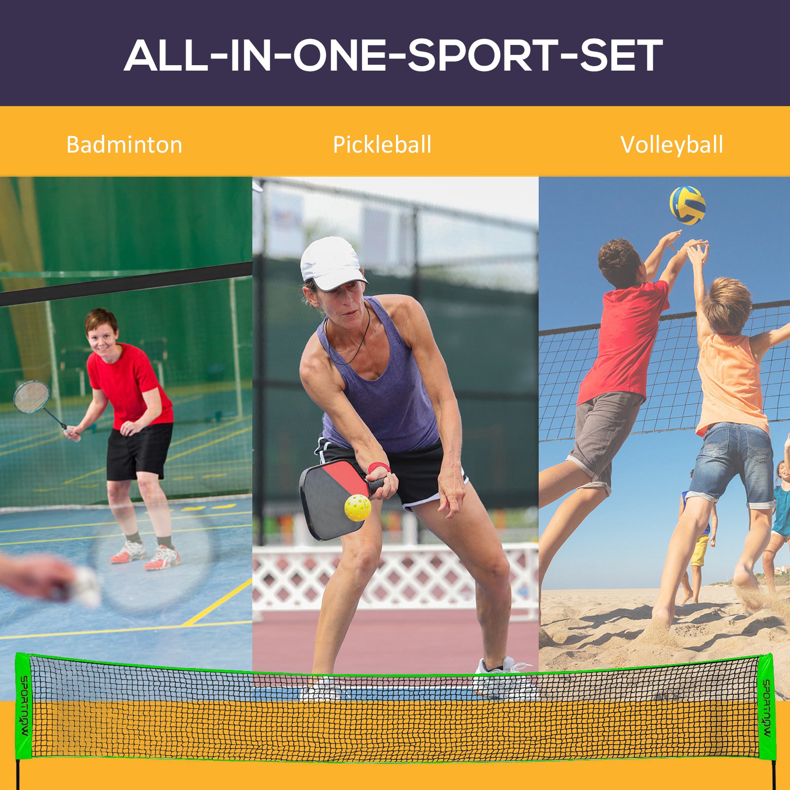 Badminton Net Set