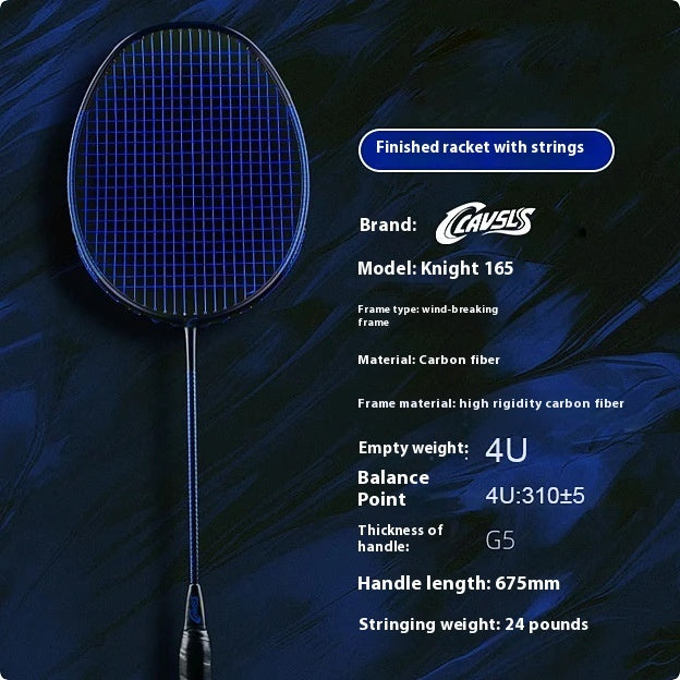 Badminton Racket - All Carbon