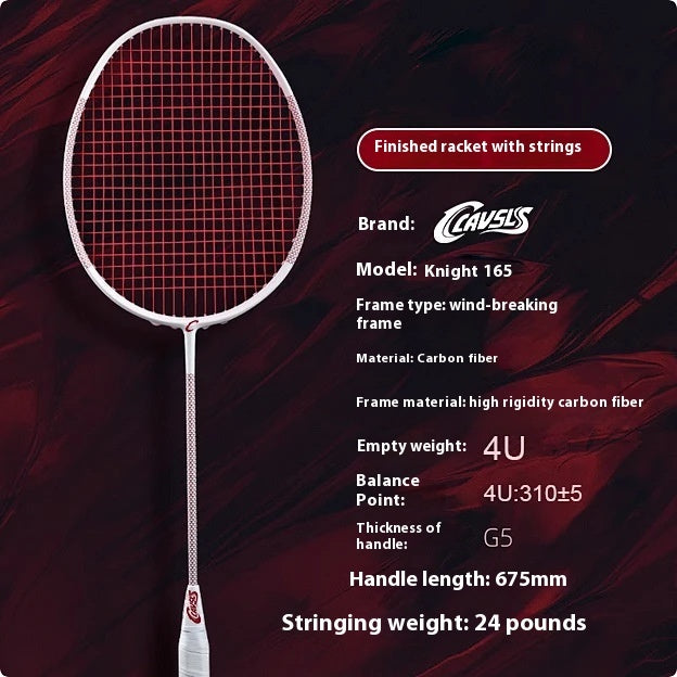 Badminton Racket - All Carbon