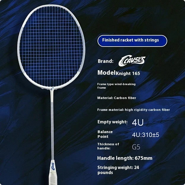 Badminton Racket - All Carbon