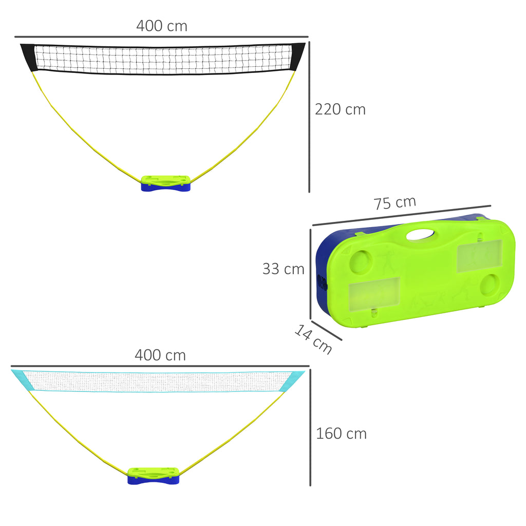 Portable Badminton Net Set