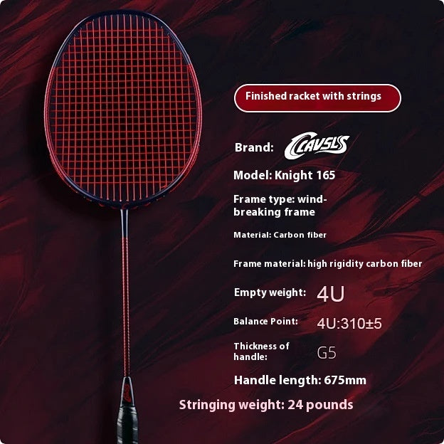 Badminton Racket - All Carbon